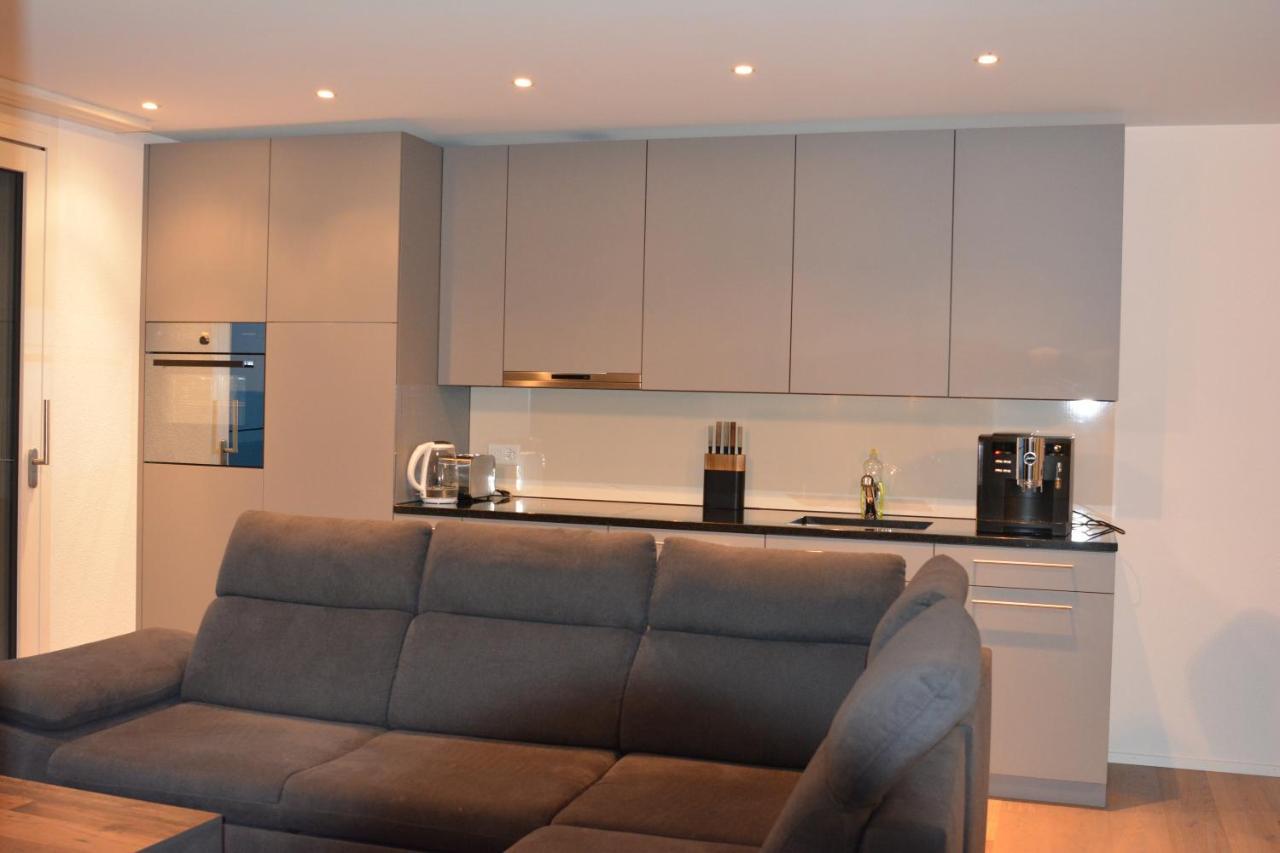 Brand New Apartment Surrounded By Nature Schattdorf Esterno foto